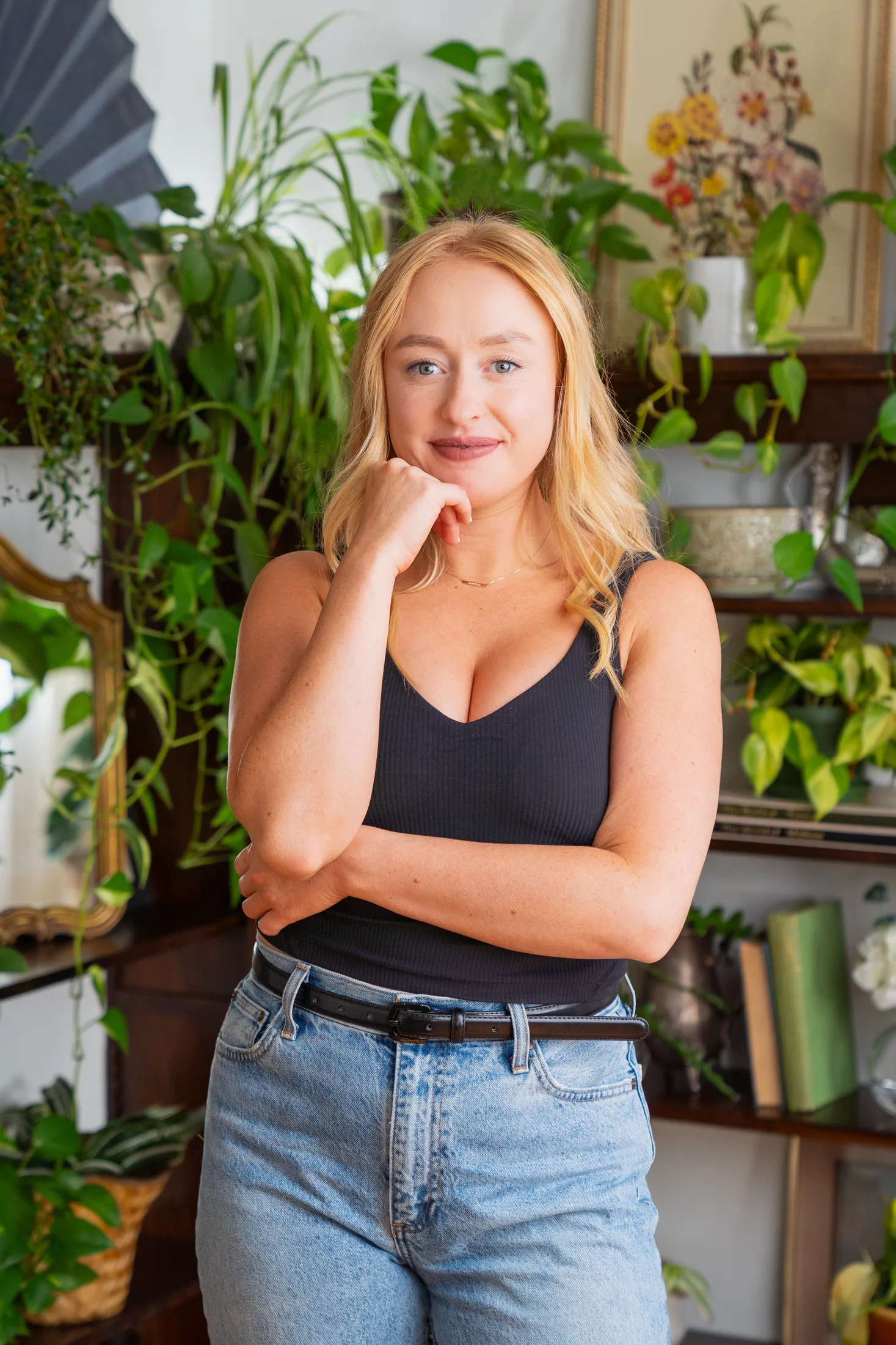 our skin nutritionist posing
