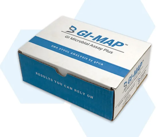 a GI map stool gut health test