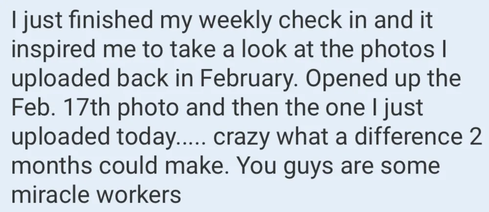 our clients experience working with us