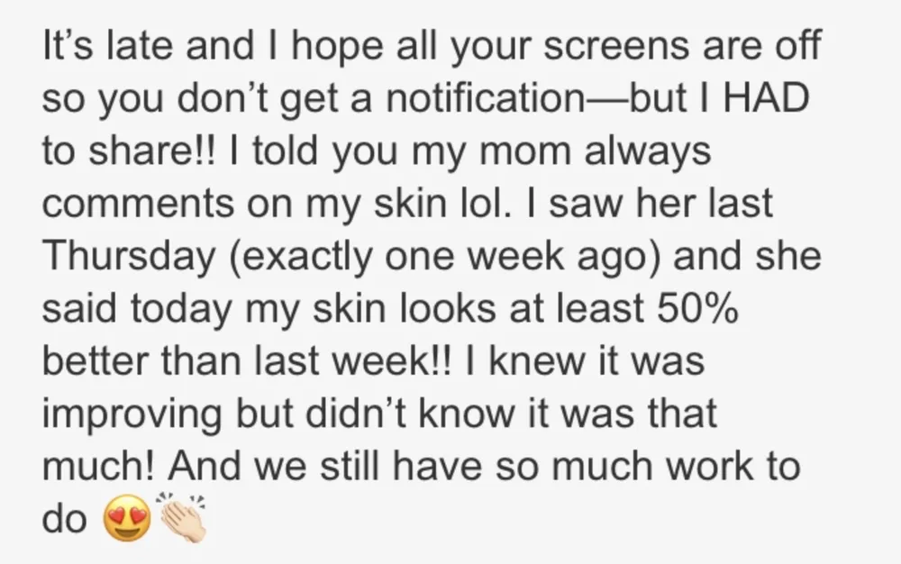 our clients experience working with us